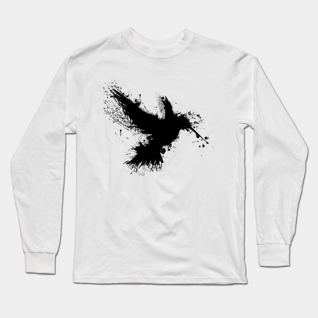 Hummingsplat Long Sleeve T-Shirt by aleibanez